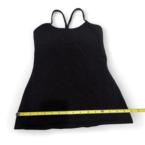 Lululemon Align Racerback Strappy Mini Tennis Dress Black 4 - Picture 6 of 11